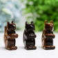 2.0" Tiger's Eye Squirrel Crystal Carving Wholesale Crystals USA