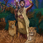 African Goddess Rising Oracle Tart Card Bulk Wholesale  Crystals USA