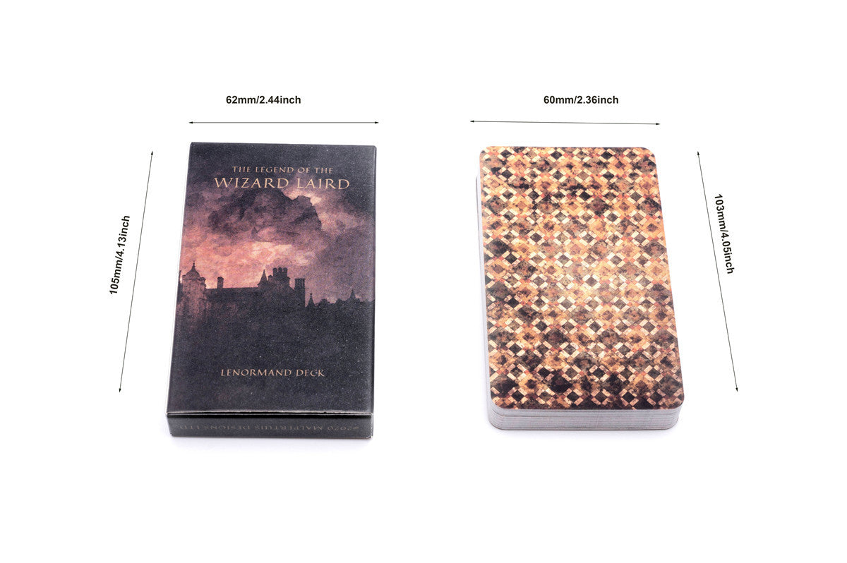 The Legend of the Laird Wizard Lenormand Tarod Card Bulk Wholesale  Crystals USA