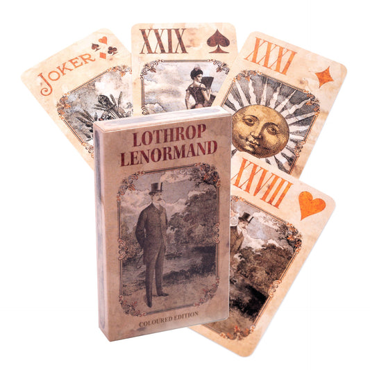 Lothrop Lenormand Tarot Card Bulk Wholesale  Crystals USA
