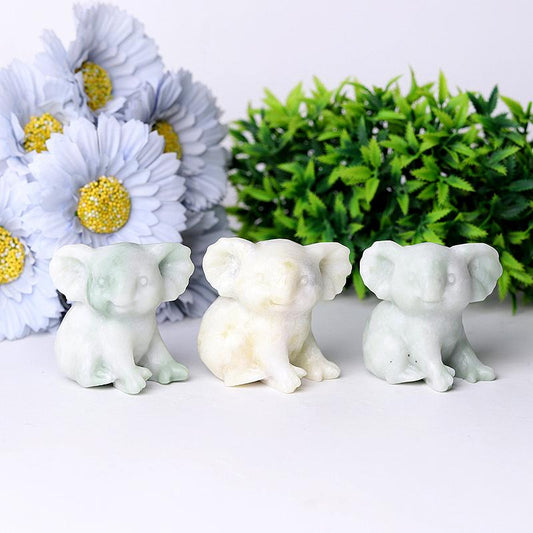 2" Koala Crystal Carvings Wholesale Crystals USA