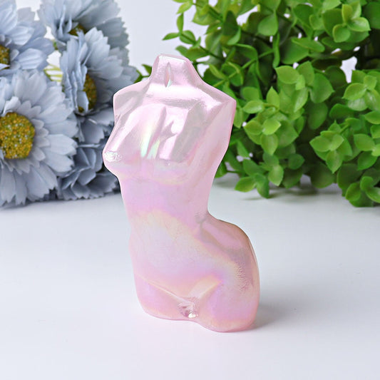 3.7" Aura Angel Model Carving Wholesale Crystals USA
