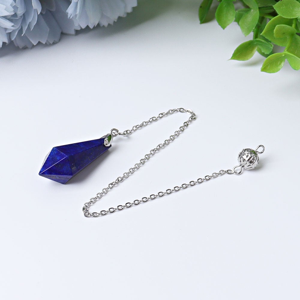 9" One Terminated Point Crystal Pendulum Wholesale Crystals USA