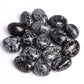 0.1kg Snowflake Obsidian Crystal Tumbles Wholesale Crystals USA