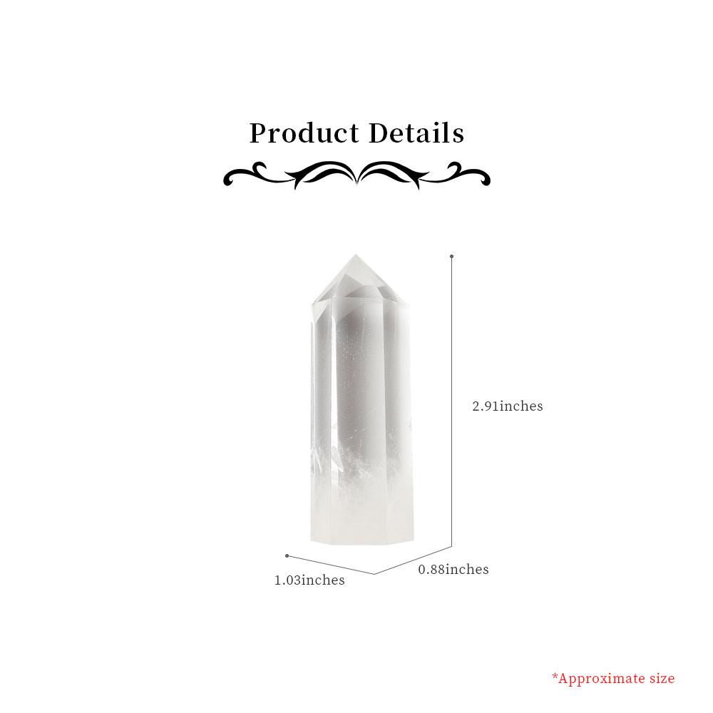 Clear Quartz Points Set of 3 Wholesale Crystals USA