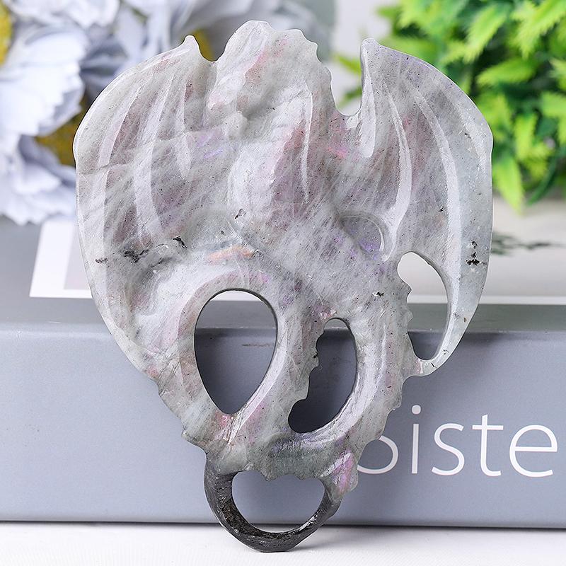 4" High Quality Dragon Crystal Carvings for Decoration Wholesale Crystals USA