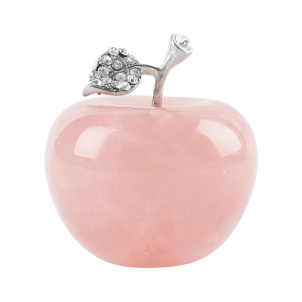 2" Crystal Carving Apple Wholesale Crystals USA