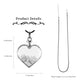 Heart Shaped Crystal Chips Infused Pendant Wholesale Crystals USA