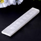 7.5" Selenite Stick Wand with Laser Engraved Chakra Pattern
