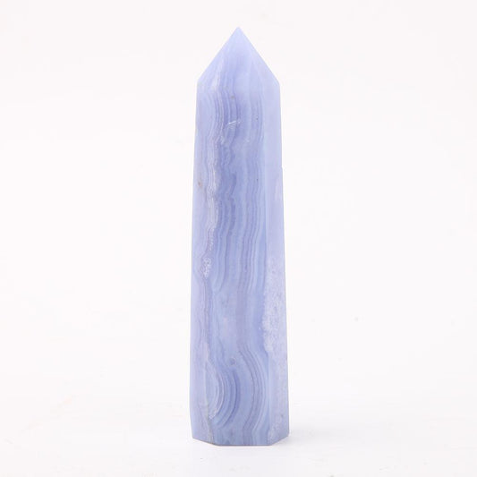 Blue Lace Agate Point Wholesale Crystals USA