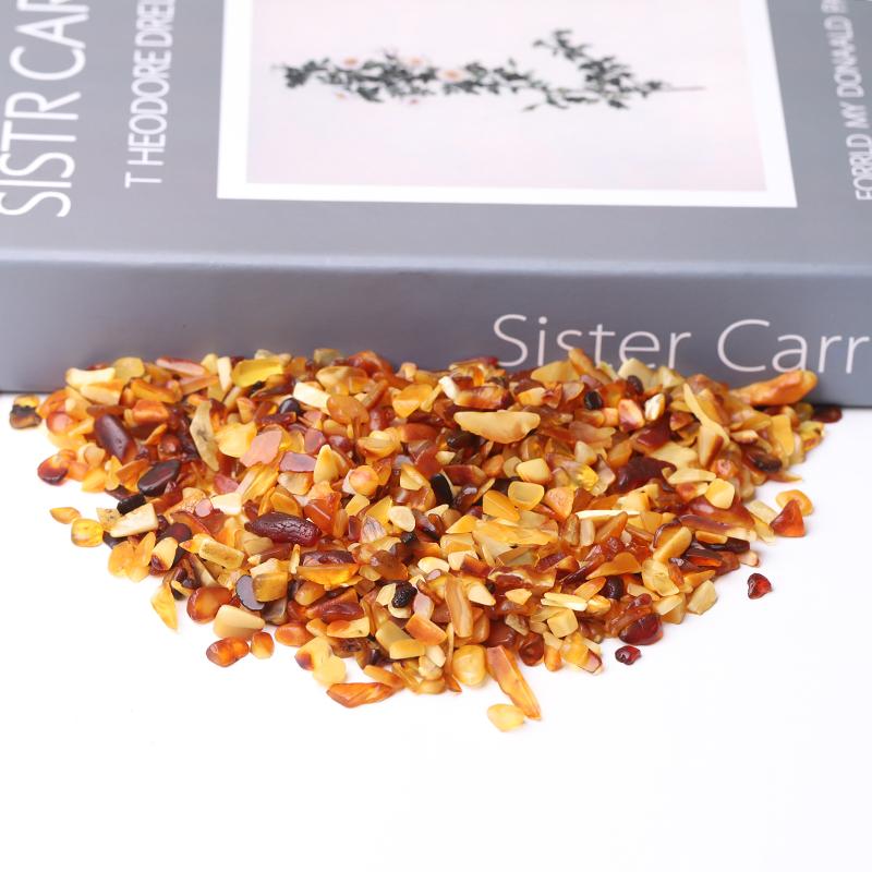 0.1kg Amber Crystal Chips Wholesale Crystals USA