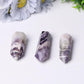 Hot Sale Crystals Healing Stones Dream Amethyst Double Point Crystal Tower Chevron-Amethyst Wholesale Crystals USA