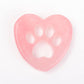 Rose Quartz Heart Shape with Claw Carving Wholesale Crystals USA