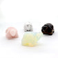 Hand Carved Rose Quartz Tortoise Animal Collectible Sculpture 1.5"(40mm) Wholesale Crystals USA