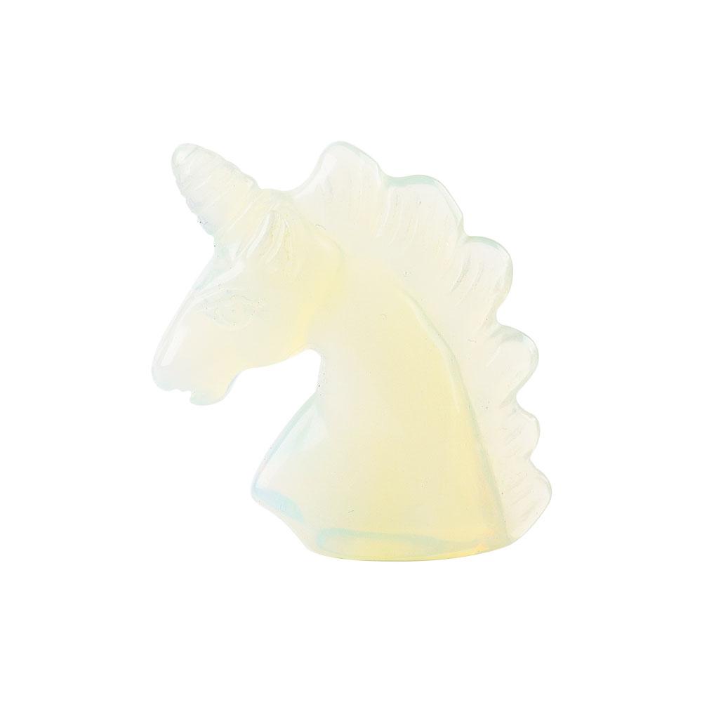 2" Opalite Crystal Carving Unicorn Wholesale Crystals USA