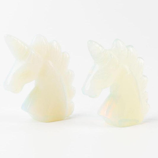 2" Opalite Crystal Carving Unicorn Wholesale Crystals USA