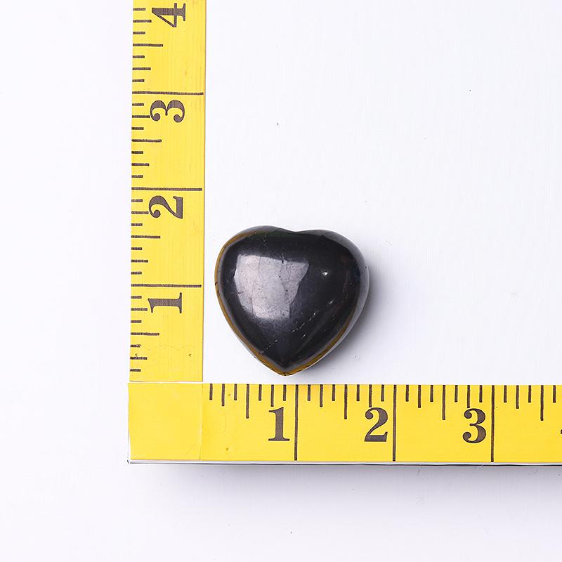 1.5" Schungite Heart Carvings