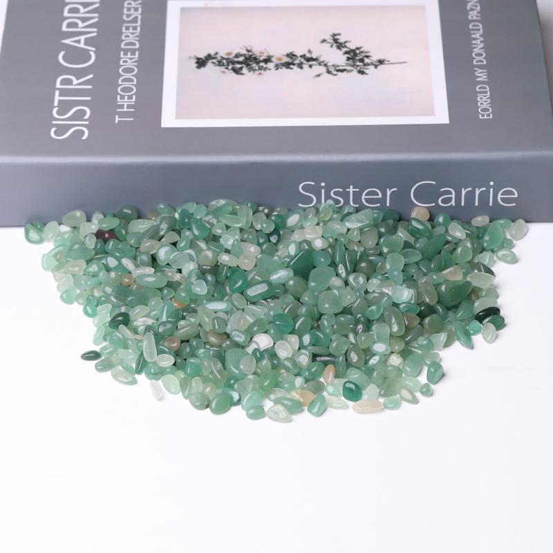 0.1kg Natural Green Aventurine Chips Crystal Chips Wholesale Crystals USA