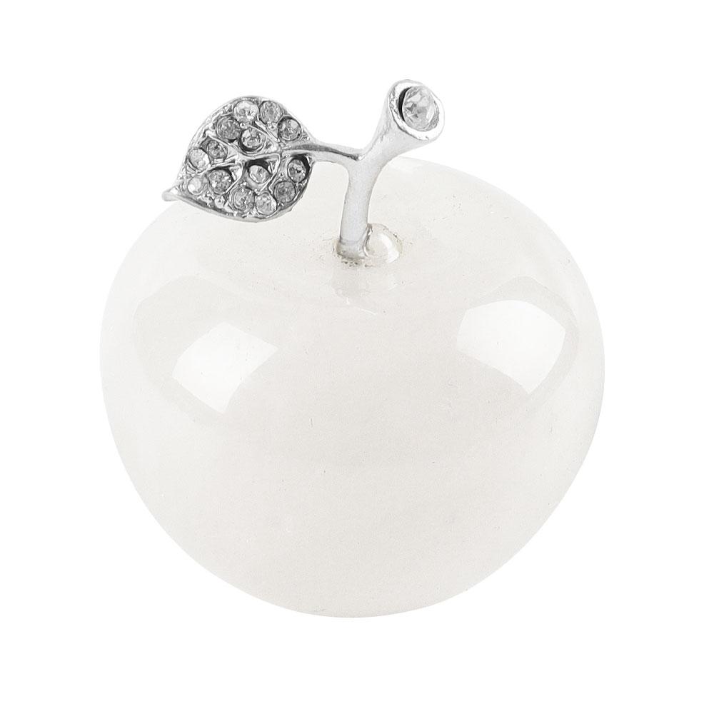 2" Crystal Carving Apple Wholesale Crystals USA