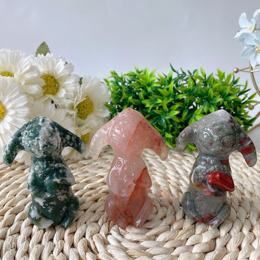 3.5“ Crystal Elf Crystal Carvings Crystal Gifts Wholesale Crystals USA