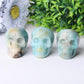2" Sky Blue Skull Crystal Carvings Wholesale Crystals USA