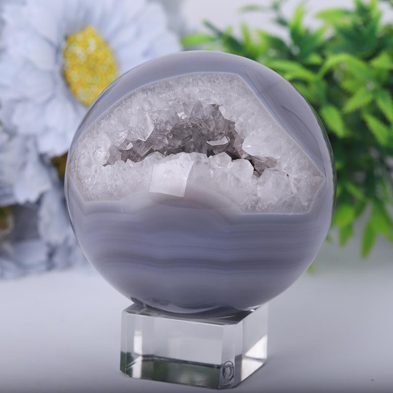 1.0"-4.5" Druzy Agate Sphere Wholesale Crystals USA