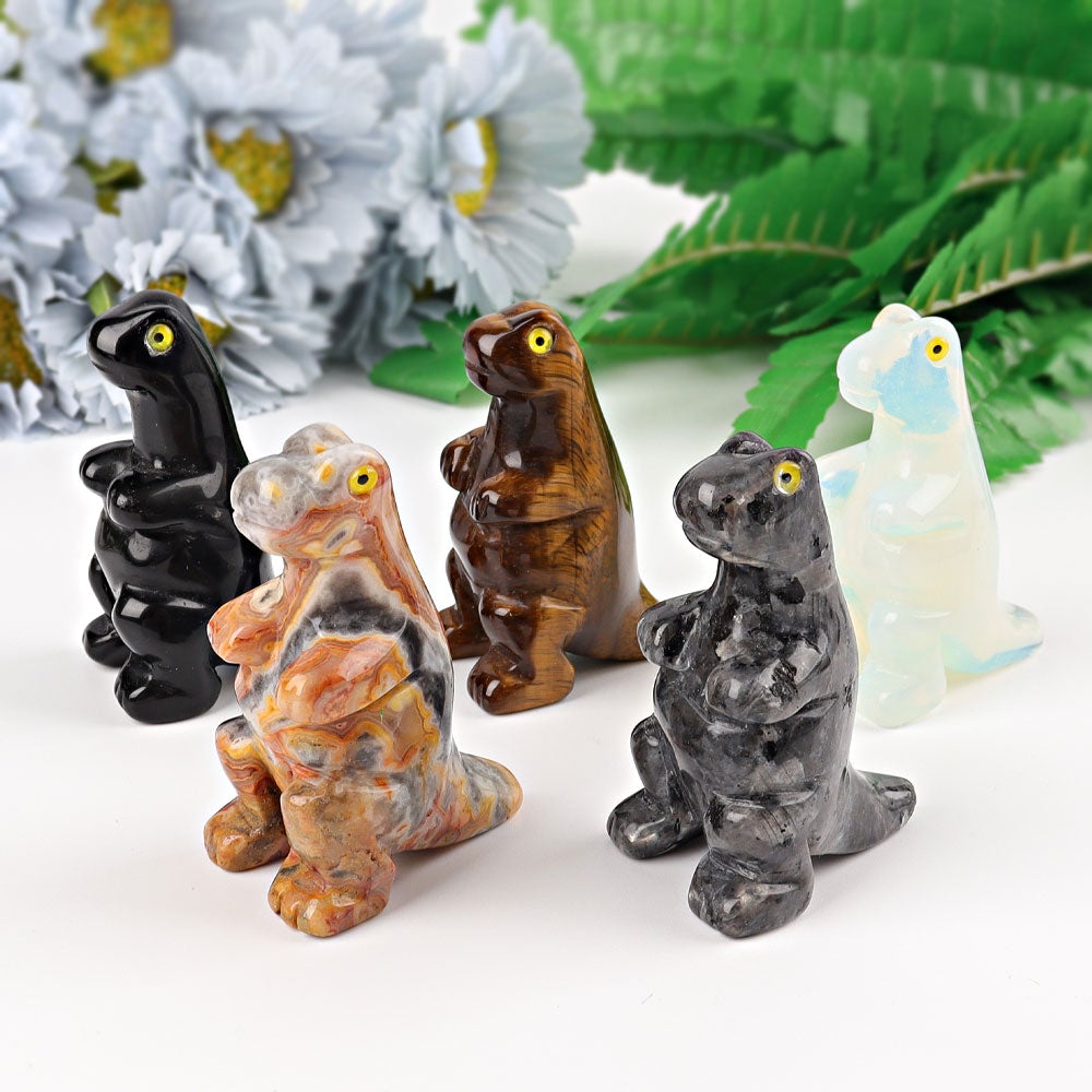 2.5" Dinosaur Crystal Carving Wholesale Crystals USA