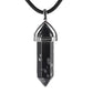 Natural Semi-Precious Gemstone Crystal Healing Hexagonal Point Chakra Pendant Wholesale Crystals USA