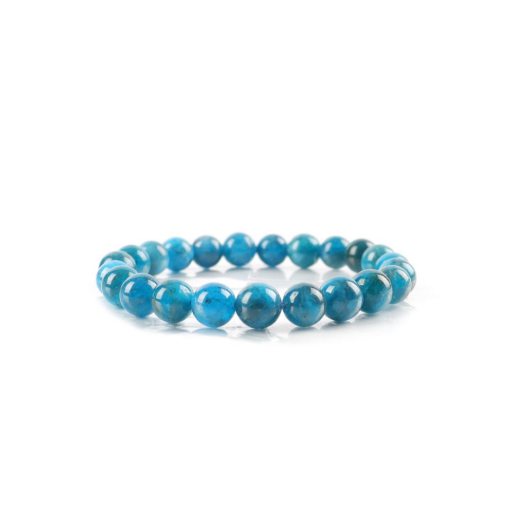 8mm Blue Apatite Bracelet Wholesale Crystals USA