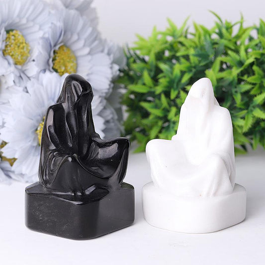 2.1-3.4" Wizard Crystal Carvings for Halloween Wholesale Crystals USA
