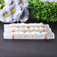 7" Selenite Wand with Chakra Stone