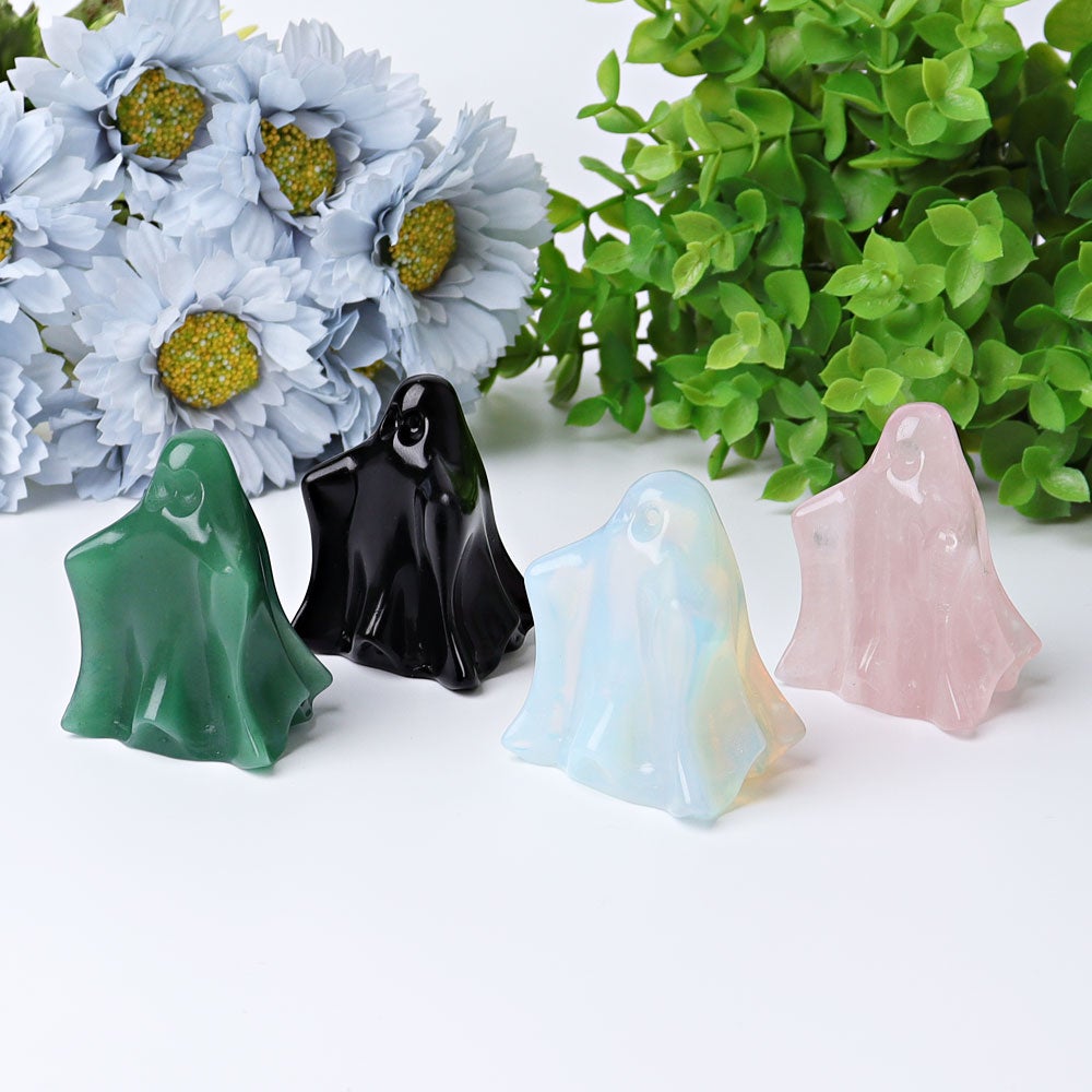2.2" Ghost Crystal Carvings Wholesale Crystals USA