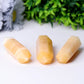 Set of 3 Honey Calcite Points Wholesale Crystals USA