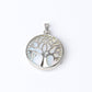 1.2" Tree of life Wrapped Crystal Pendant Wholesale Crystals USA