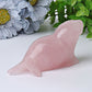 3.8" Rose Quartz Seal Crystal Carvings Wholesale Crystals USA