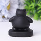 2" Black Obsidian Snorlax Crystal Carvings Wholesale Crystals USA
