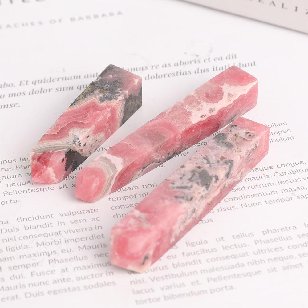 Set of 3 Rhodochrosite Points Wholesale Crystals USA