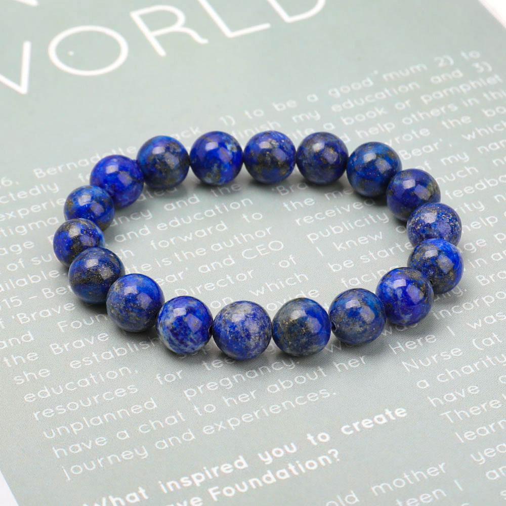 10mm Lapis Bracelet Wholesale Crystals USA