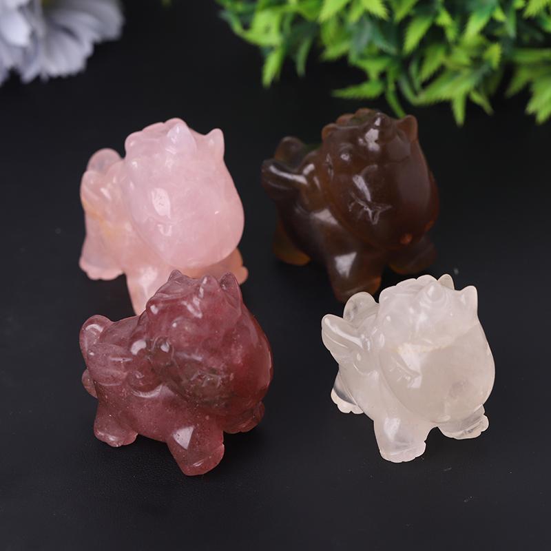 2.0" Unicorn with Wings Crystal Carvings Wholesale Crystals USA
