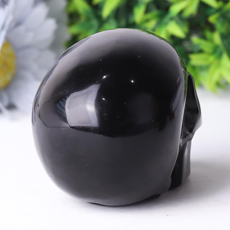Black Obsidian Skull Crystal Carvings for Halloween Wholesale Crystals USA