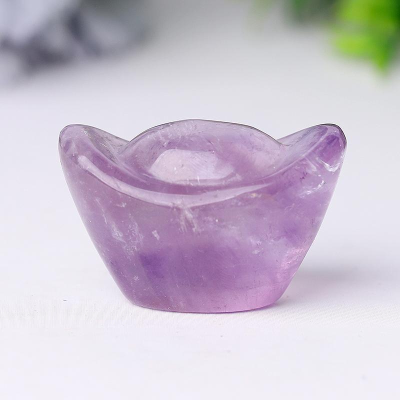 Amethyst  Ingots Crystal Carvings Discount Wholesale Crystals USA