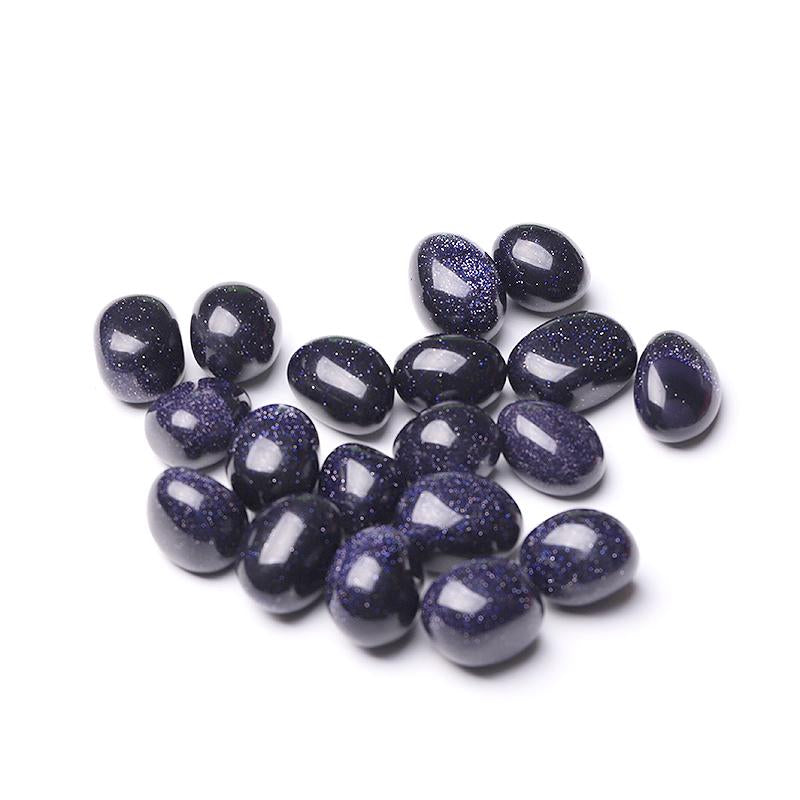 0.1kg Blue Sandstone Tumbles Crystal Tumbles for Healing Wholesale Crystals USA