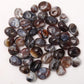 0.1kg Black Sardonyx Tumbled Stone 0.5kg Wholesale Crystals USA