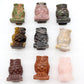 Hand Carved Owl Shaped Crystal Animal Carving Wholesale Crystals USA
