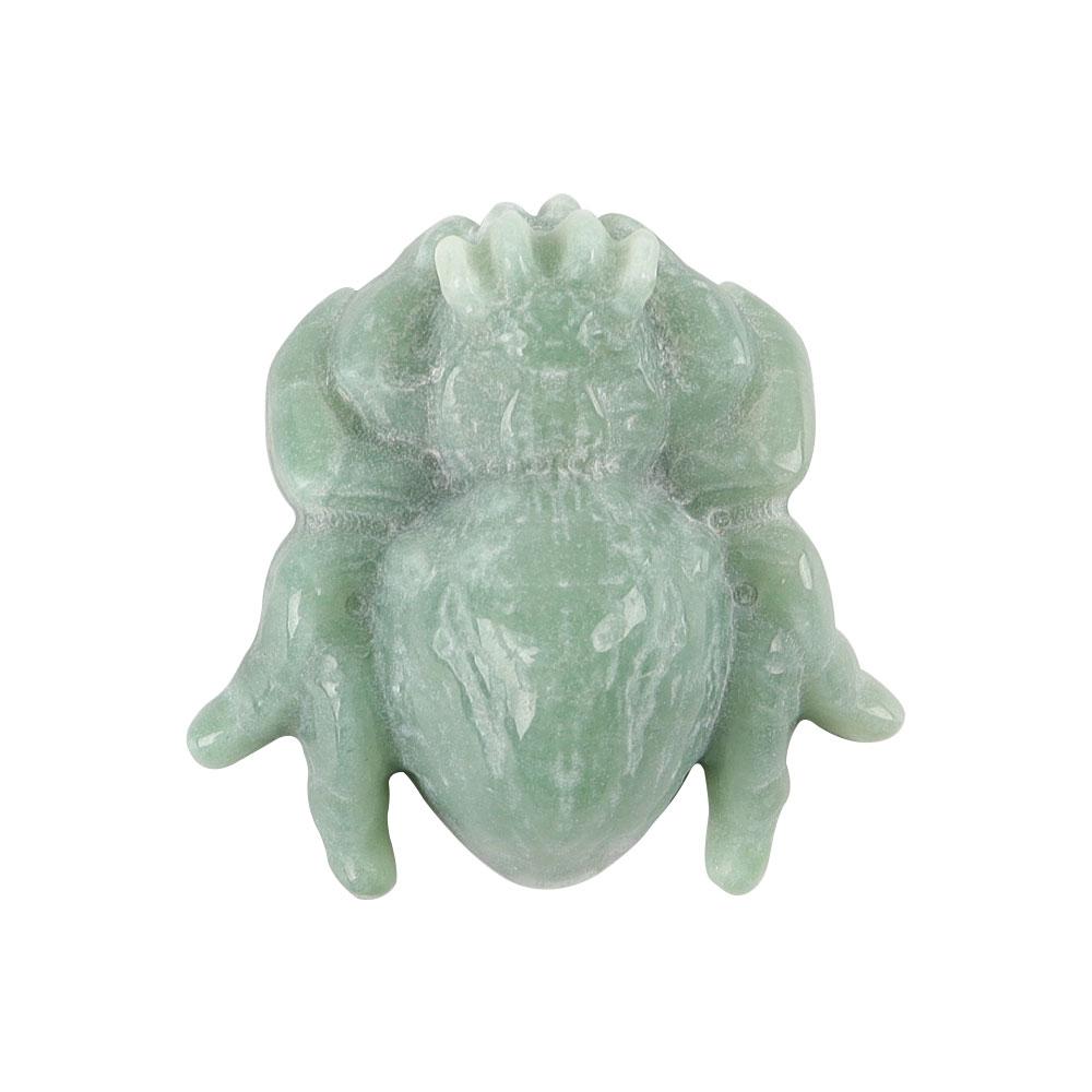 Green Aventurine Crystal Carving Spider Wholesale Crystals USA