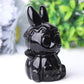 3.3" Pumpkin with Ghost Crystal Carvings for Halloween Wholesale Crystals USA