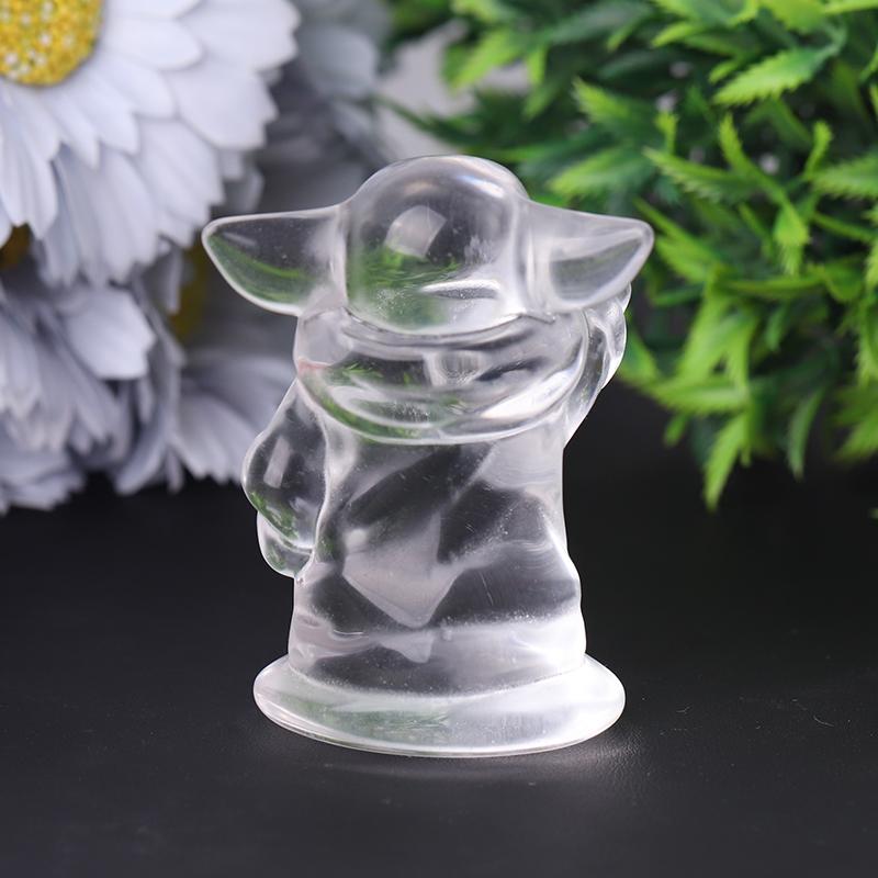 2.5" Clear Quartz Master Crystal Carvings Wholesale Crystals USA