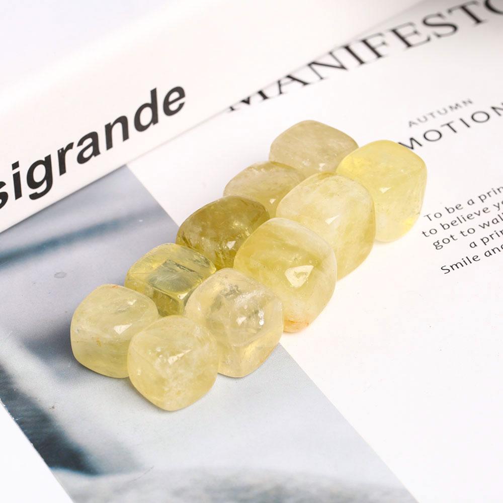 0.1kg Citrine Crystal Cubes Wholesale Crystals USA