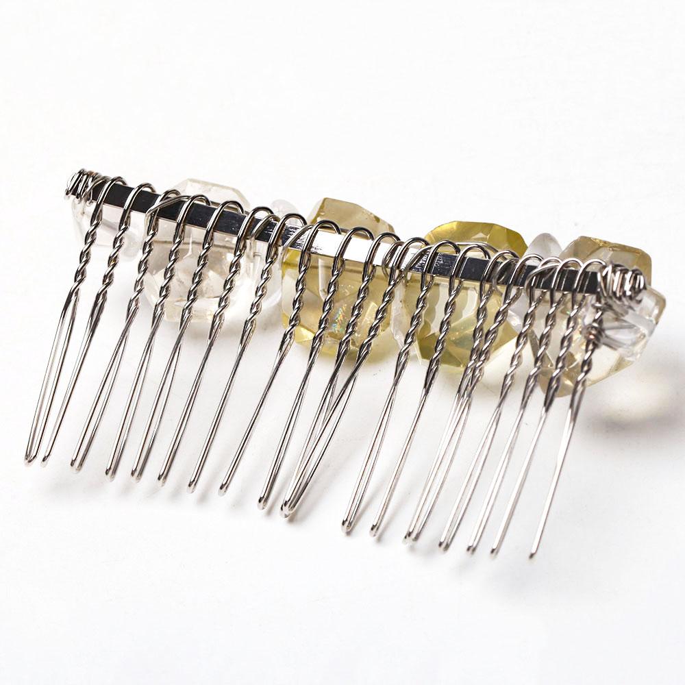 3“ Citrine Crystal Crown Comb Wholesale Crystals USA