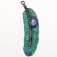 Metal Feather Shape Pendant with Kyanite Wholesale Crystals USA